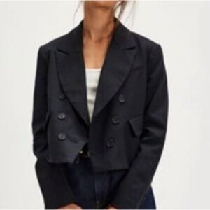 NWT Free People Deep Blue Women’s Blazer